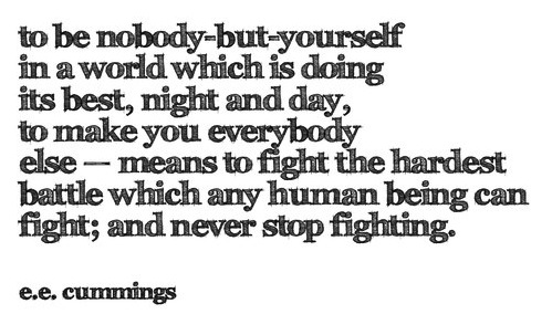 to-be-nobody-but-yourself